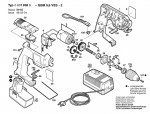 Bosch 0 601 938 6B3 GBM 9,6 VES-2 Cordless Drill 9.6 V / GB Spare Parts GBM9,6VES-2